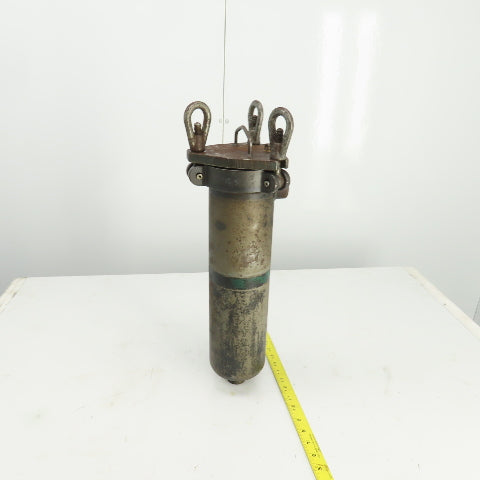 12" x 4" Heavy Duty Steel Hydraulic Filter Housing W/Filter 1"NPT In/Out