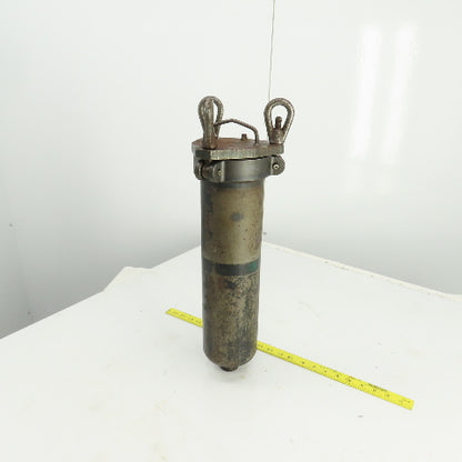 12" x 4" Heavy Duty Steel Hydraulic Filter Housing W/Filter 1"NPT In/Out