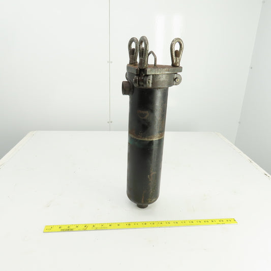12" x 4" Heavy Duty Steel Hydraulic Filter Housing W/Filter 1"NPT In/Out