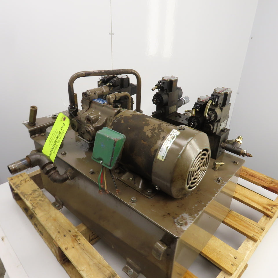 Daikin Y473048B-4 1.5Kw 16 Gallon Hydraulic Power Unit 200-220V W/V15A1RY-85