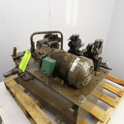 Daikin Y473048B-4 1.5Kw 16 Gallon Hydraulic Power Unit 200-220V W/V15A1RY-85