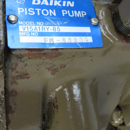 Daikin Y473048B-4 1.5Kw 16 Gallon Hydraulic Power Unit 200-220V W/V15A1RY-85