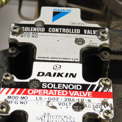 Daikin Y473048B-4 1.5Kw 16 Gallon Hydraulic Power Unit 200-220V W/V15A1RY-85