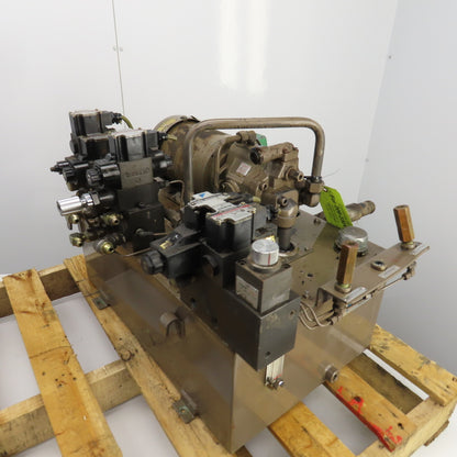 Daikin Y473048B-4 1.5Kw 16 Gallon Hydraulic Power Unit 200-220V W/V15A1RY-85