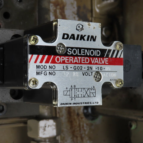 Daikin Y473048B-4 1.5Kw 16 Gallon Hydraulic Power Unit 200-220V W/V15A1RY-85