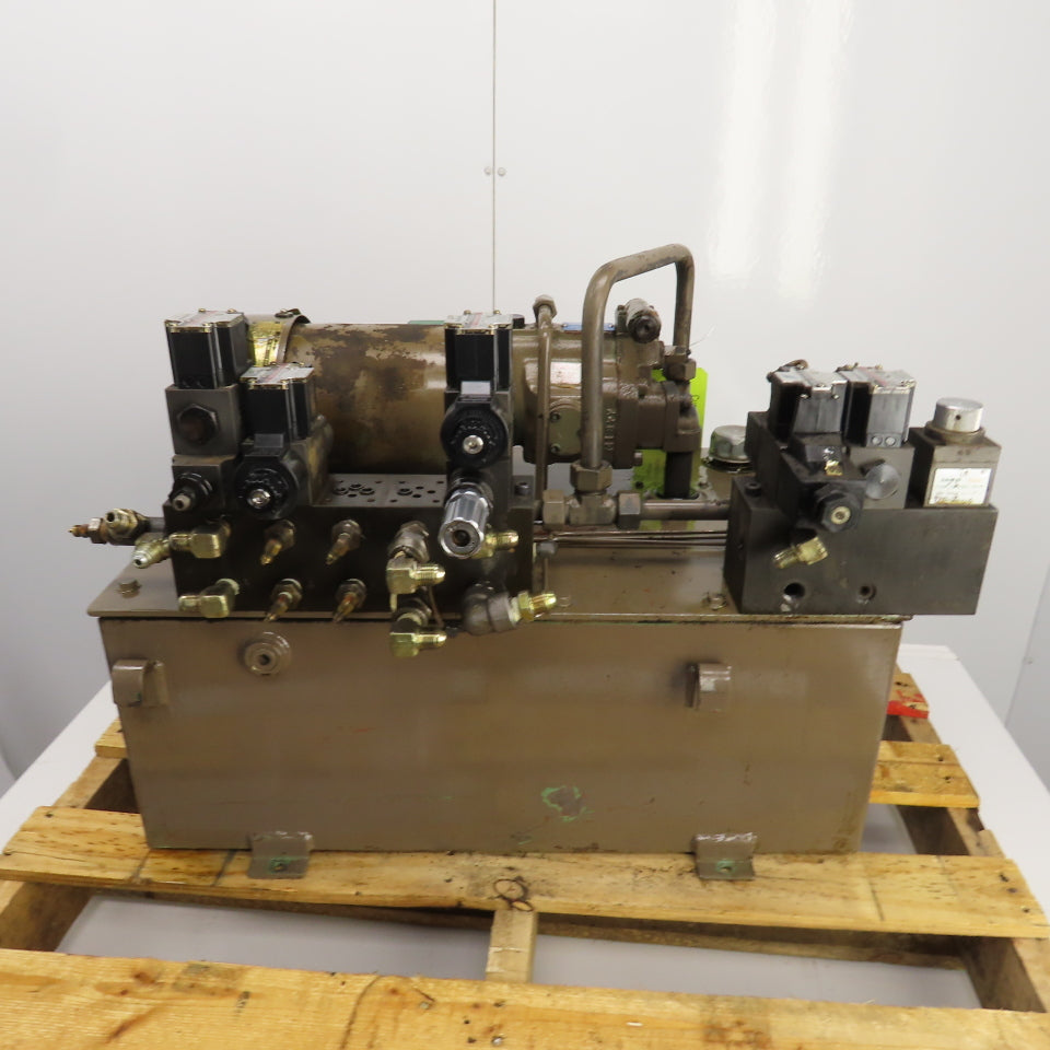 Daikin Y473048B-4 1.5Kw 16 Gallon Hydraulic Power Unit 200-220V W/V15A1RY-85
