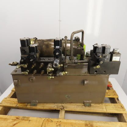 Daikin Y473048B-4 1.5Kw 16 Gallon Hydraulic Power Unit 200-220V W/V15A1RY-85