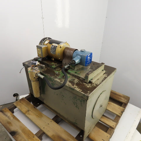 Continential PVR1-8B10-RM-P-6-1 2HP 30 Gallon Hydraulic Power Unit W/Variable
