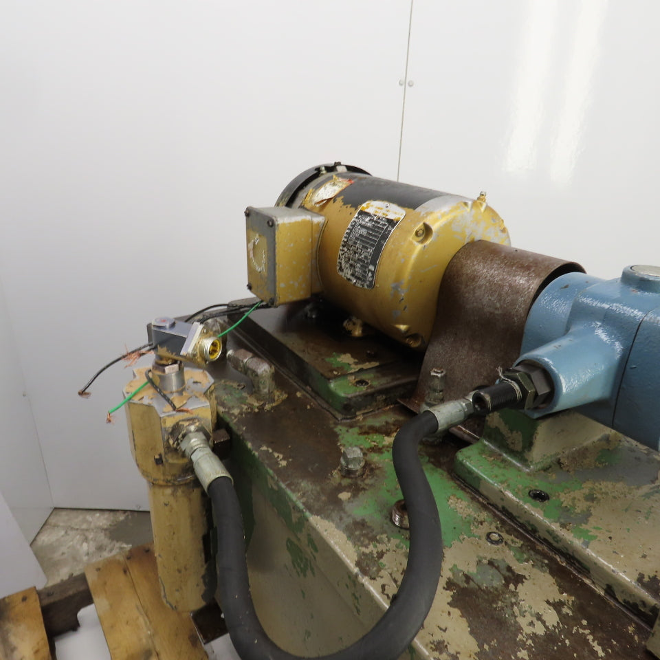 Continential PVR1-8B10-RM-P-6-1 2HP 30 Gallon Hydraulic Power Unit W/Variable