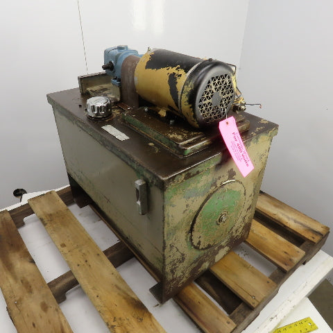 Continential PVR1-8B10-RM-P-6-1 2HP 30 Gallon Hydraulic Power Unit W/Variable