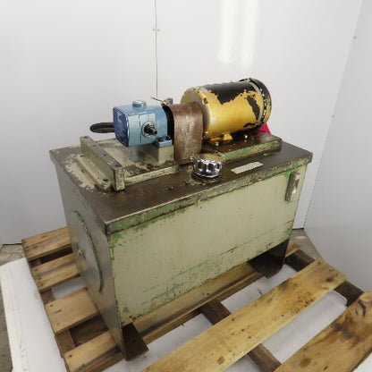 Continential PVR1-8B10-RM-P-6-1 2HP 30 Gallon Hydraulic Power Unit W/Variable
