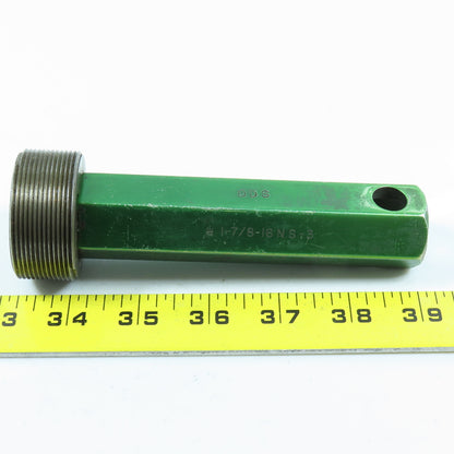 Metro 1-7/8"-16 NS-3 Thread Plug Gage Go PD 1.8344