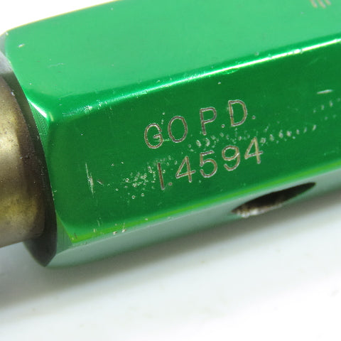 Metro 1-1/2"-16 N Thread Plug Gage Go PD 1.4594
