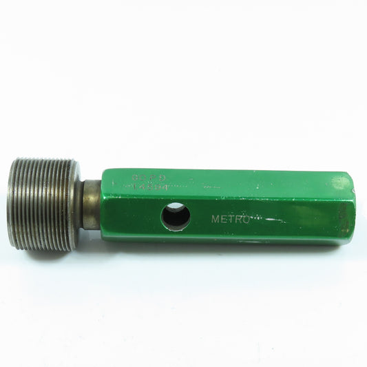 Metro 1-1/2"-16 N Thread Plug Gage Go PD 1.4594