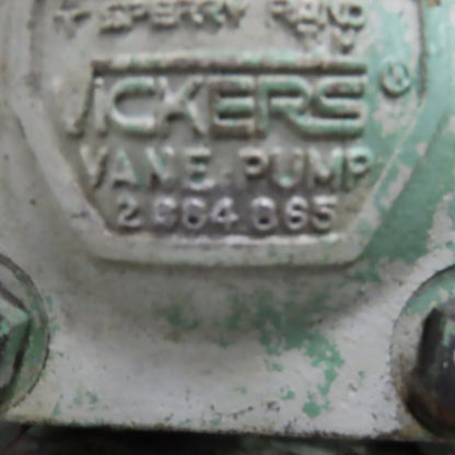 Vickers 2S84-865 Hydraulic Power Unit 3Hp 230/460V 3Ph 36 Gallon Tested