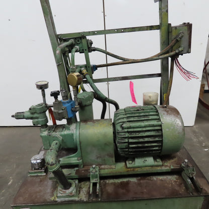 Vickers 2S84-865 Hydraulic Power Unit 3Hp 230/460V 3Ph 36 Gallon Tested