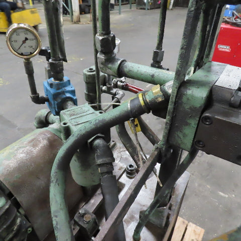 Vickers 2S84-865 Hydraulic Power Unit 3Hp 230/460V 3Ph 36 Gallon Tested