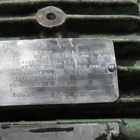 Vickers 2S84-865 Hydraulic Power Unit 3Hp 230/460V 3Ph 36 Gallon Tested