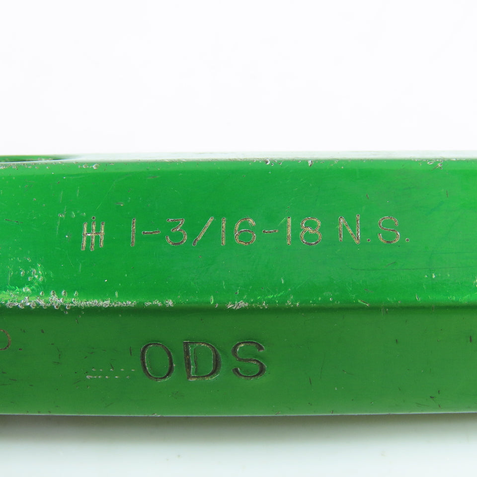 Metro 1-3/16"-18 NS Thread Plug Gage Go PD 1.1514
