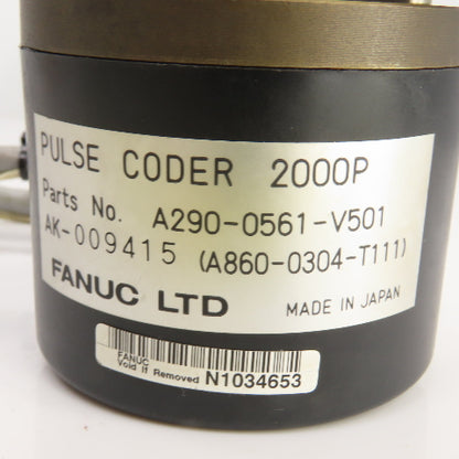 Fanuc A290-0561-V501 2000P Pulse Coder Encoder