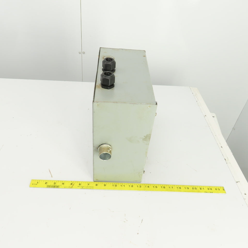 12" x 12" x 6" Electrical Enclosure Junction Box No Cover