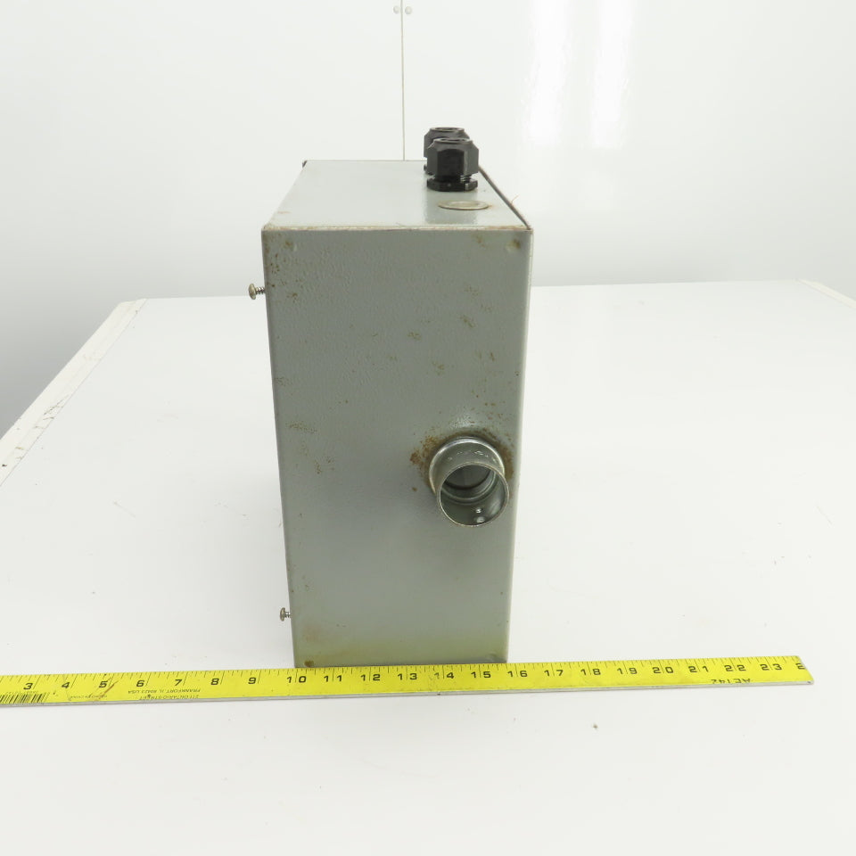 12" x 12" x 6" Electrical Enclosure Junction Box No Cover