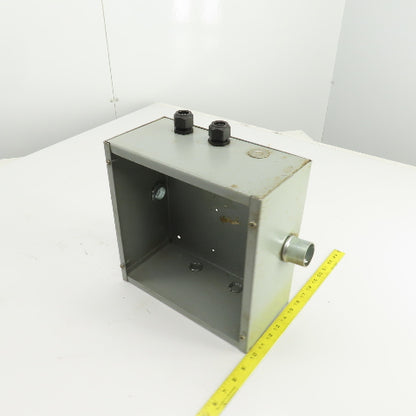12" x 12" x 6" Electrical Enclosure Junction Box No Cover