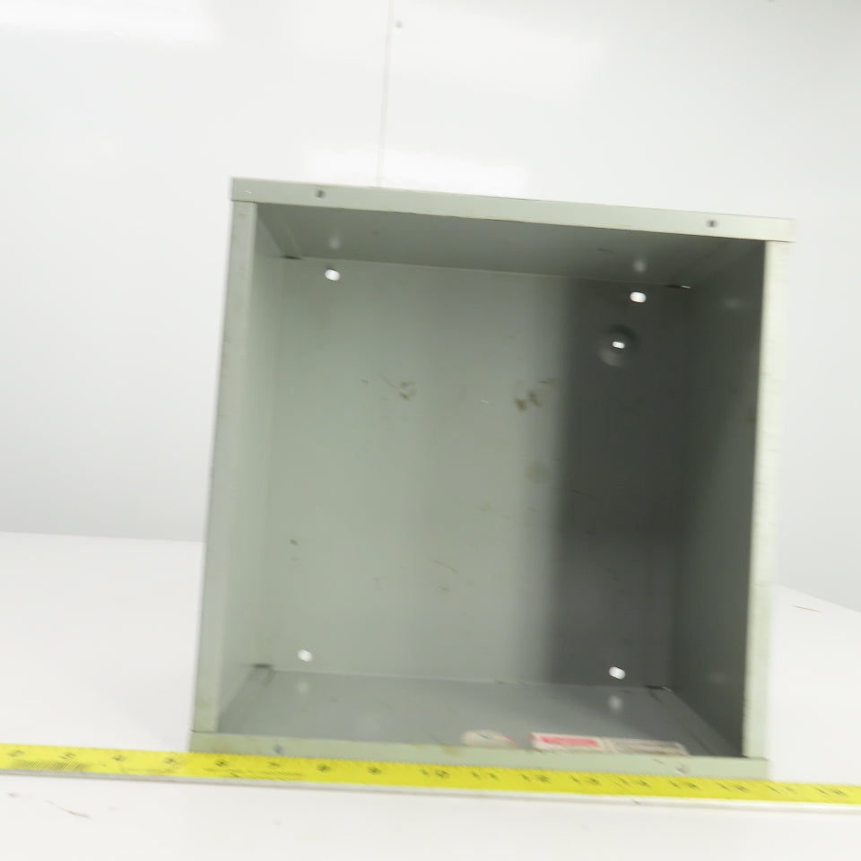 Hoffman A-SE12X12X6NK 12" x 12" x 6" Electrical Enclosure Junction Box No Cover