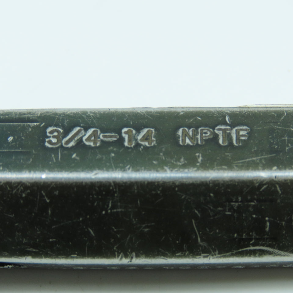 3/4"-14 NPTF Pipe Thread Plug Gage