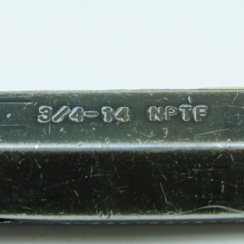 3/4"-14 NPTF Pipe Thread Plug Gage