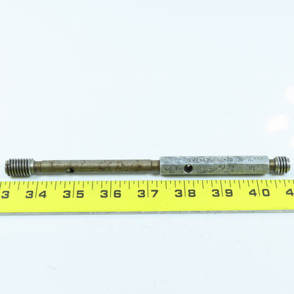 1/2"-13 UNC-2B Extra Long Thread Plug Gage Go PD .4500 No Go PD .4565