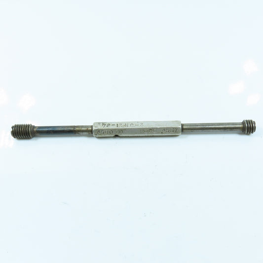 Metro 1/2"-13 NC-3 Extra Long Thread Plug Gage Go PD .4500 No Go PD .4537