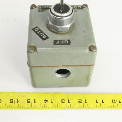 Square D KY-1 Class 9001 Control Station 120-600V 2 Position Selector Switch