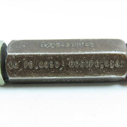 7/16"-14 NC-3 & 7/16"-20 NF-1 Thread Plug Gage Lot of 2