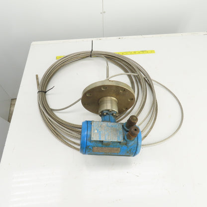 Krohne BM100 A Reflex Radar 100-240VAC 20BAR W/316L & Approx 45' Cable