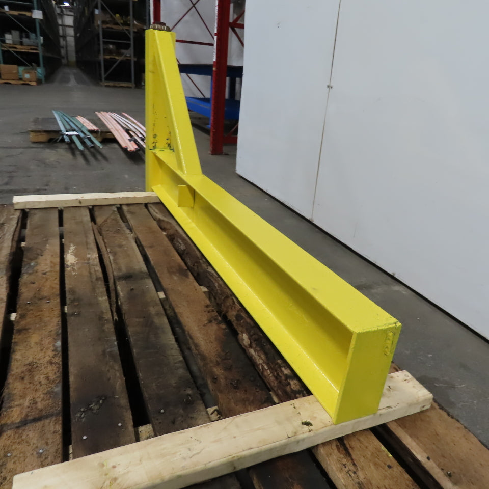 Column Or Wall Mount Jib Crane Arm 69" Swing 4" x 8" Beam Tonnage Unknown
