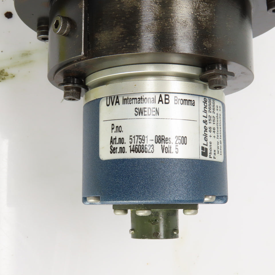 Indrmat 90B-0-PD-3-C/110-A-0 Servo Motor 2000RPM W/UVA 517591-08RES.250
