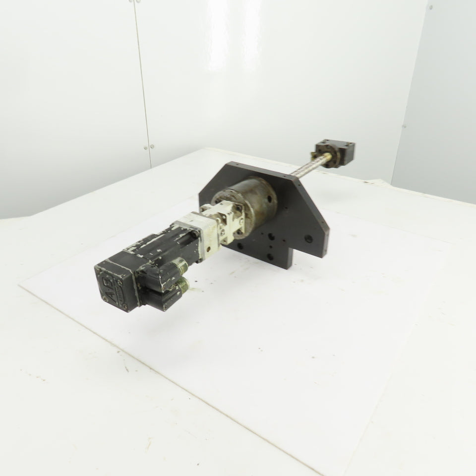 Servo Driven Ball Screw W/Nut Assembly 11" Travel 28" OAL