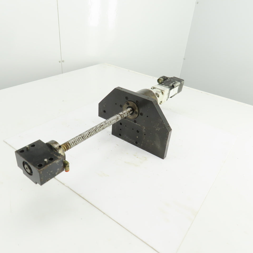 Servo Driven Ball Screw W/Nut Assembly 11" Travel 28" OAL