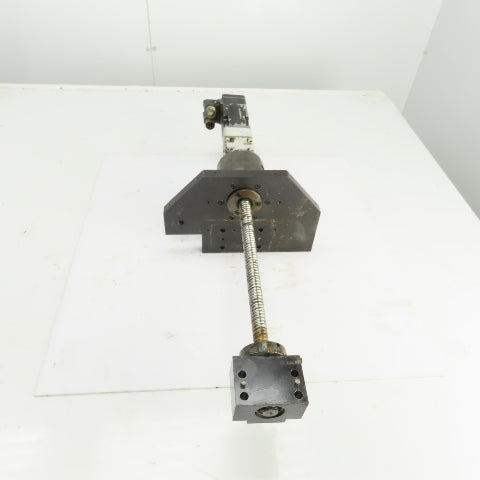 Servo Driven Ball Screw W/Nut Assembly 11" Travel 28" OAL