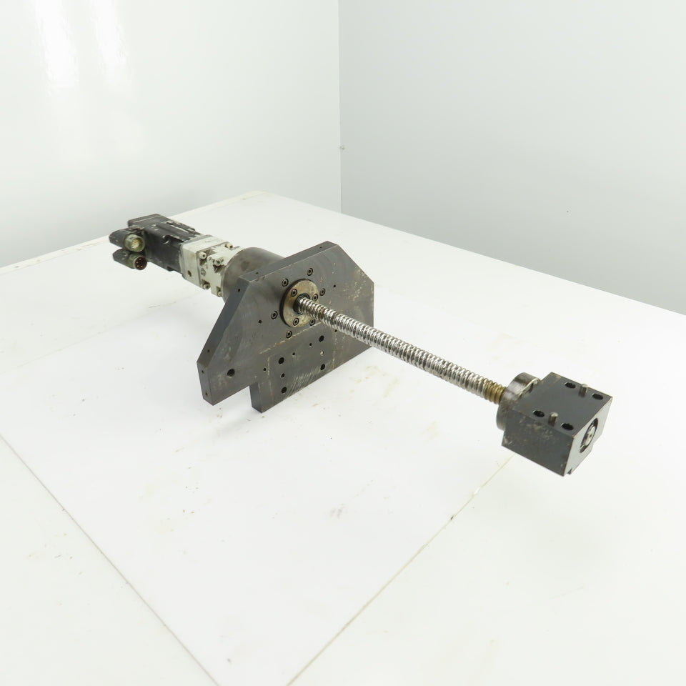Servo Driven Ball Screw W/Nut Assembly 11" Travel 28" OAL