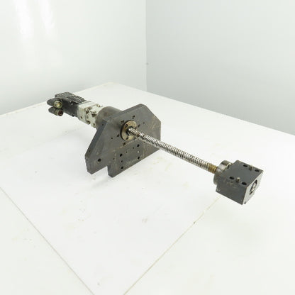 Servo Driven Ball Screw W/Nut Assembly 11" Travel 28" OAL