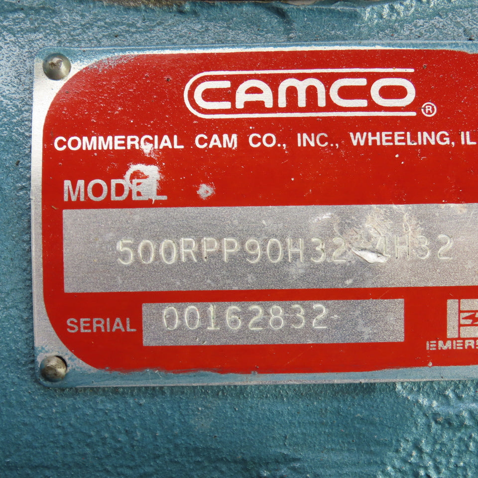 Camco 500RPP90H32-4H32 Cambot Rotary Oscillating Parts Handler W/60:1 Gearbox