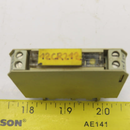 Lutze RE 4-2711 24VAC Input 24-250V AC/DC Output DIN Mount Relay Module