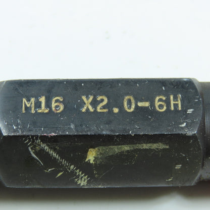 Agmaco M16 x 2.0 6H Double End Thread Plug Gage Go PD .5788 No Go PD .5671