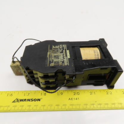 Siemens 3TF4222-0B Size 0 Contactor Starter Relay 600V 15Hp MAX 24VDC Coil