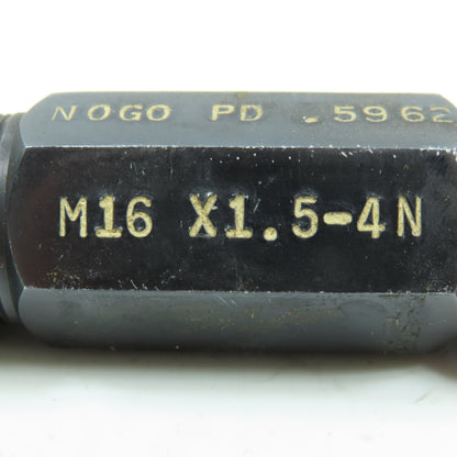 Agmaco M16 x 1.5 Double End Thread Plug Gage Go PD .5916 No Go PD .5962