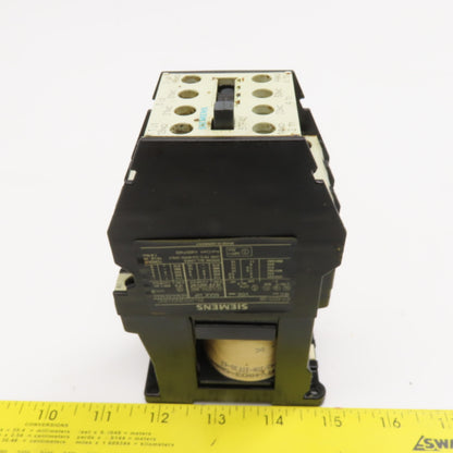 Siemens 3TF4222-0B Size 0 Contactor Starter Relay 600V 15Hp MAX 24VDC Coil