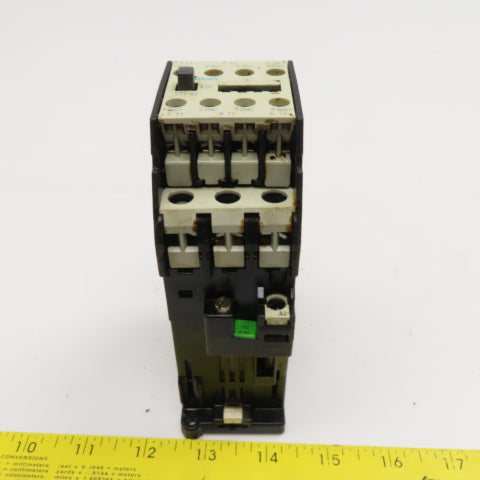 Siemens 3TF4222-0B Size 0 Contactor Starter Relay 600V 15Hp MAX 24VDC Coil