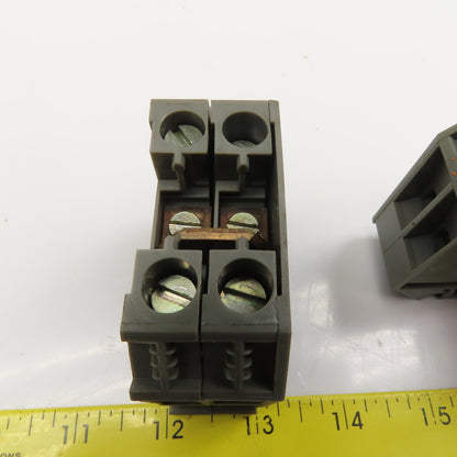 Wieland WK16/U 16mm Feed Thru Electrical Terminal Block Lot Of 6